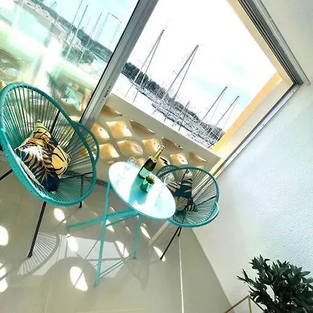 Vue Port Design, Neuf Et Confort Proche Plage דירה אגדה