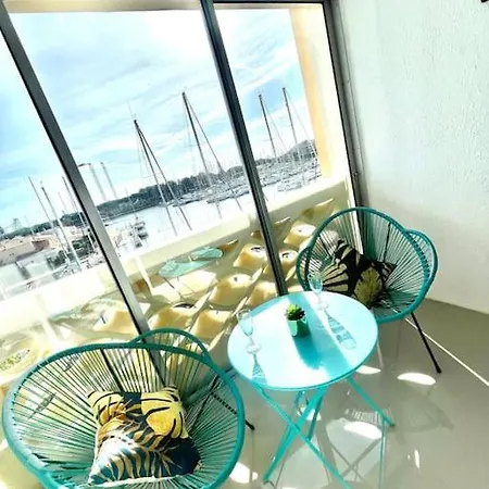 Vue Port Design, Neuf Et Confort Proche Plage דירה אגדה